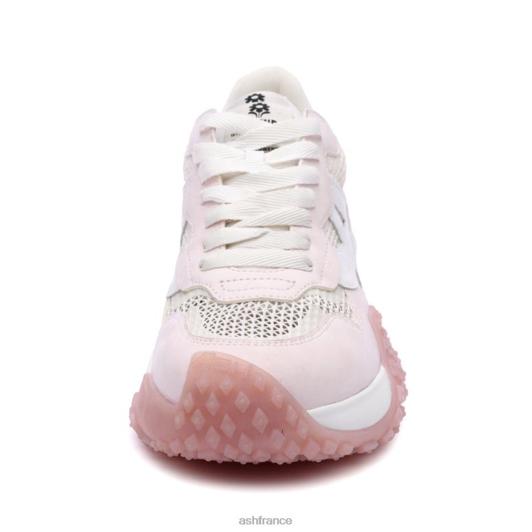 ASH joker être gentil baskets de mode 0HP8B31 c.rose/blanc/blanc cassé