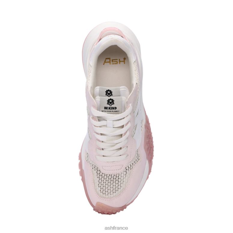 ASH joker être gentil baskets de mode 0HP8B31 c.rose/blanc/blanc cassé