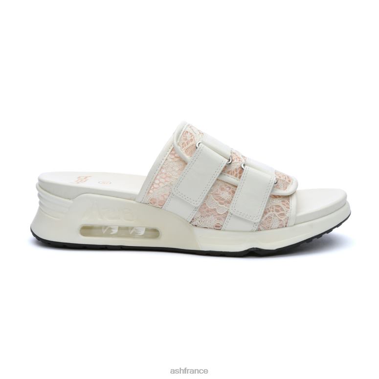 ASH sandale de sport en dentelle lou 0HP8B66 sel blanc cassé/rose gardénia