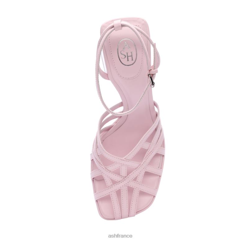 ASH sandale habillée à plateforme à lanières Wonder Caged 0HP8B74 cristal rose