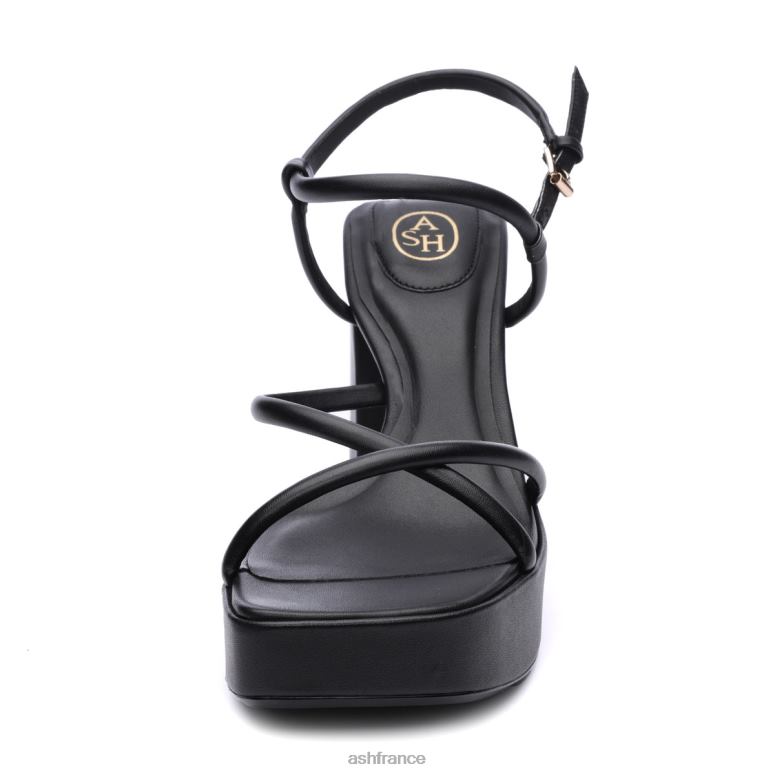 ASH sandale habillée à plateforme à lanières wanda bis 0HP8B46 noir
